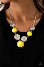 Load image into Gallery viewer, Paparazzi Necklaces Bohemian Bombshell - Yellow
