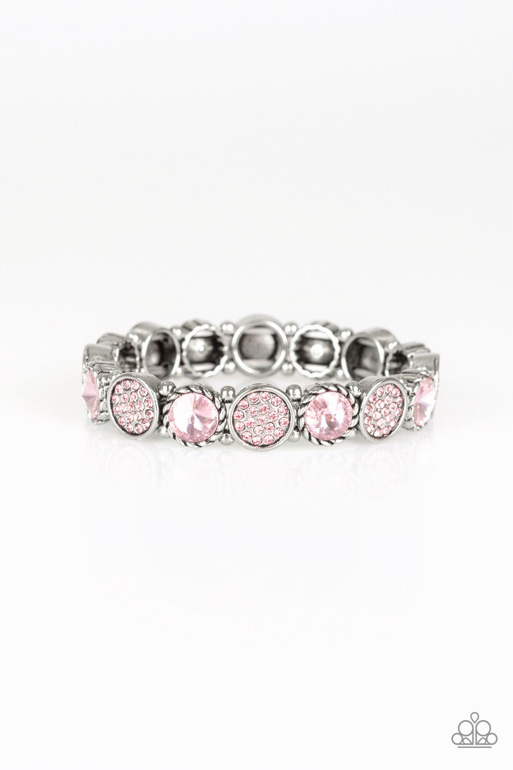 Paparazzi Bracelets Take A Moment To Reflect - Pink