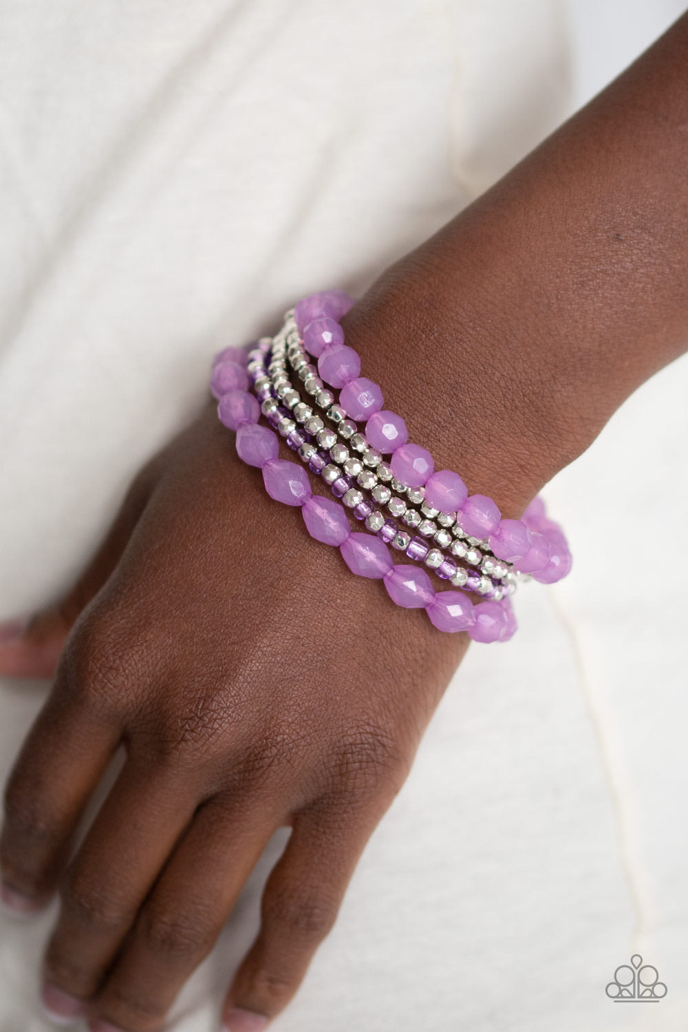 Paparazzi Bracelets Sugary Sweet - Purple