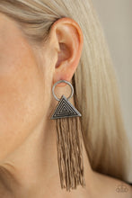 Load image into Gallery viewer, Paparazzi Earrings Oh My GIZA - Brown
