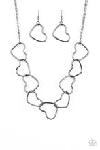 Load image into Gallery viewer, Paparazzi Necklaces Unbreak My Heart - Black
