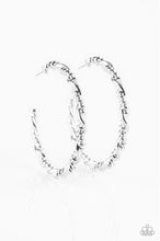 Load image into Gallery viewer, Paparazzi Earrings Street Mod Silver
