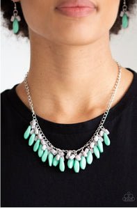 Paparazzi necklace Bead Binge - Green