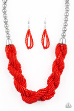 Load image into Gallery viewer, Paparazzi Necklaces Savannah Surfin’ Red
