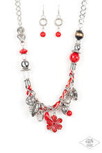 Load image into Gallery viewer, Paparazzi Necklaces Charmed, I Am Sure - Red
