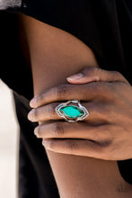 Load image into Gallery viewer, Paparazzi Rings Leading Luster - Green Convention 2020
