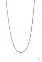 Load image into Gallery viewer, Paparazzi Necklaces Covert Operation - Copper  Mens
