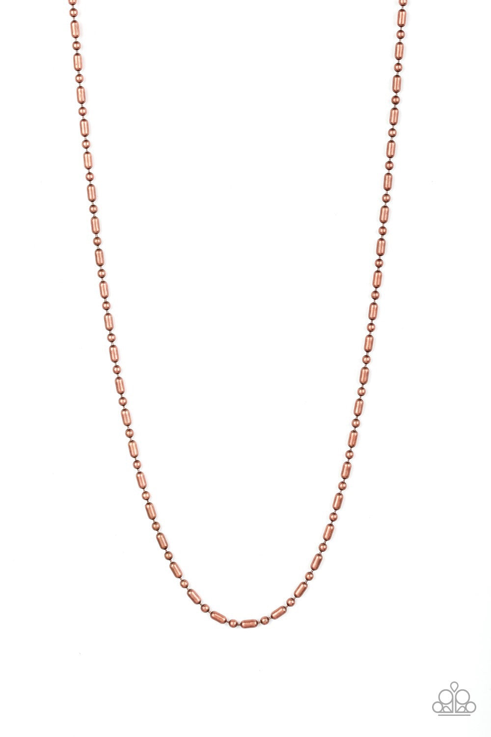 Paparazzi Necklaces Covert Operation - Copper  Mens