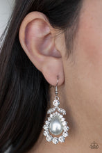 Load image into Gallery viewer, Paparazzi Earrings Award Winning Shimmer - White
