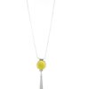 Load image into Gallery viewer, paparazzi necklace Happy As Can BEAM - Yellow
