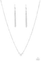 Load image into Gallery viewer, Paparazzi Necklaces Heartbeat Bling - White
