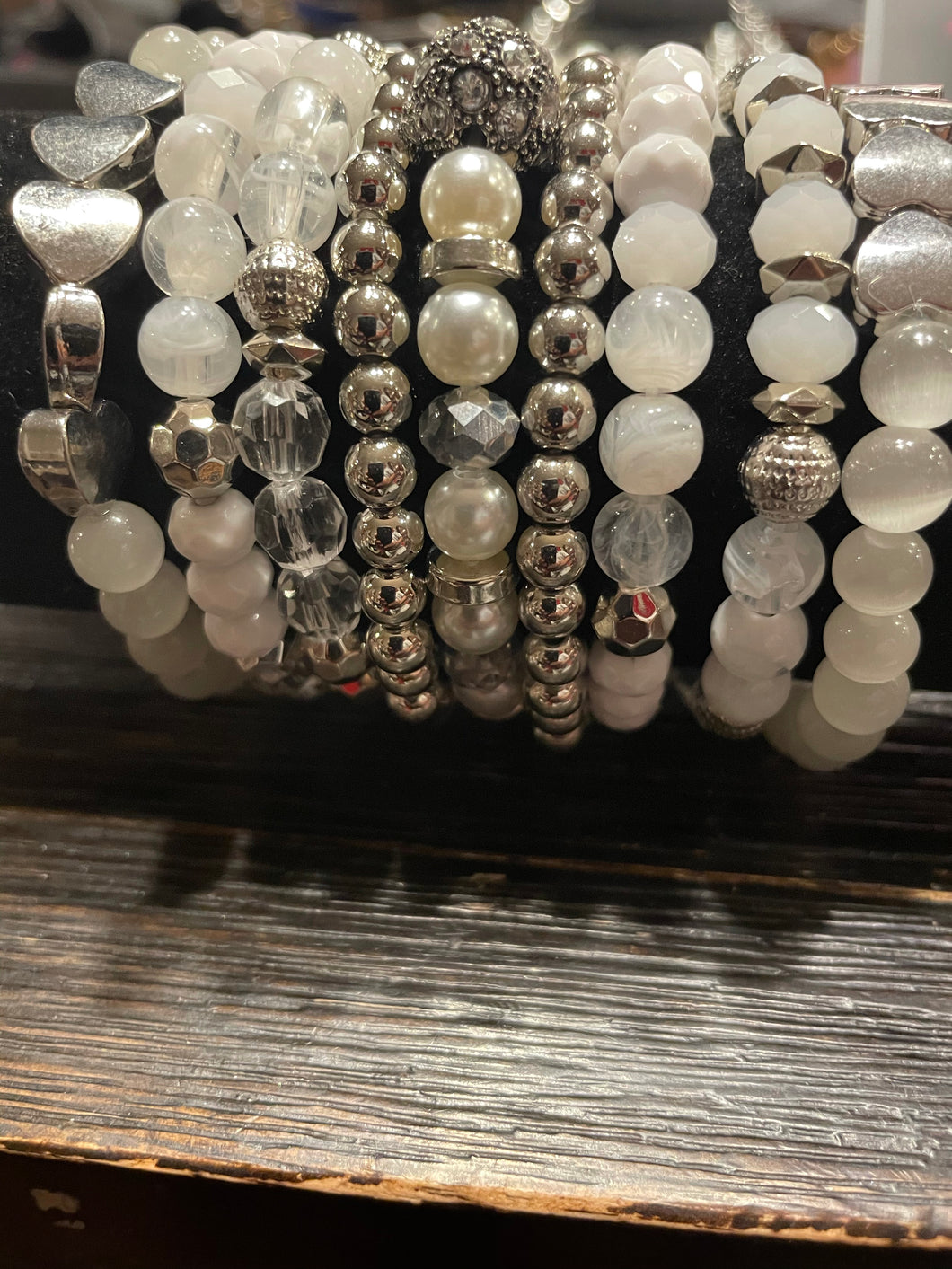 Pearl heart stack