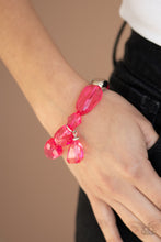Load image into Gallery viewer, Paparazzi Bracelets Gemstone Glamour - Pink

