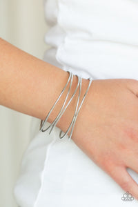 Paparazzi Bracelets Showstopping Sheen - Silver