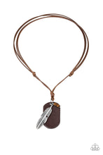Load image into Gallery viewer, Paparazzi Necklaces Flying Solo - Brown
