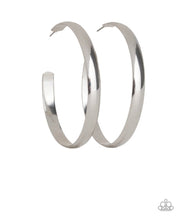 Load image into Gallery viewer, Paparazzi Earrings Making Laps Silver
