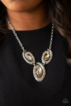 Load image into Gallery viewer, Paparazzi Necklaces Metro Mystique - Brown
