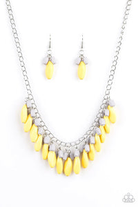 Paparazzi Necklaces Bead Binge Yellow