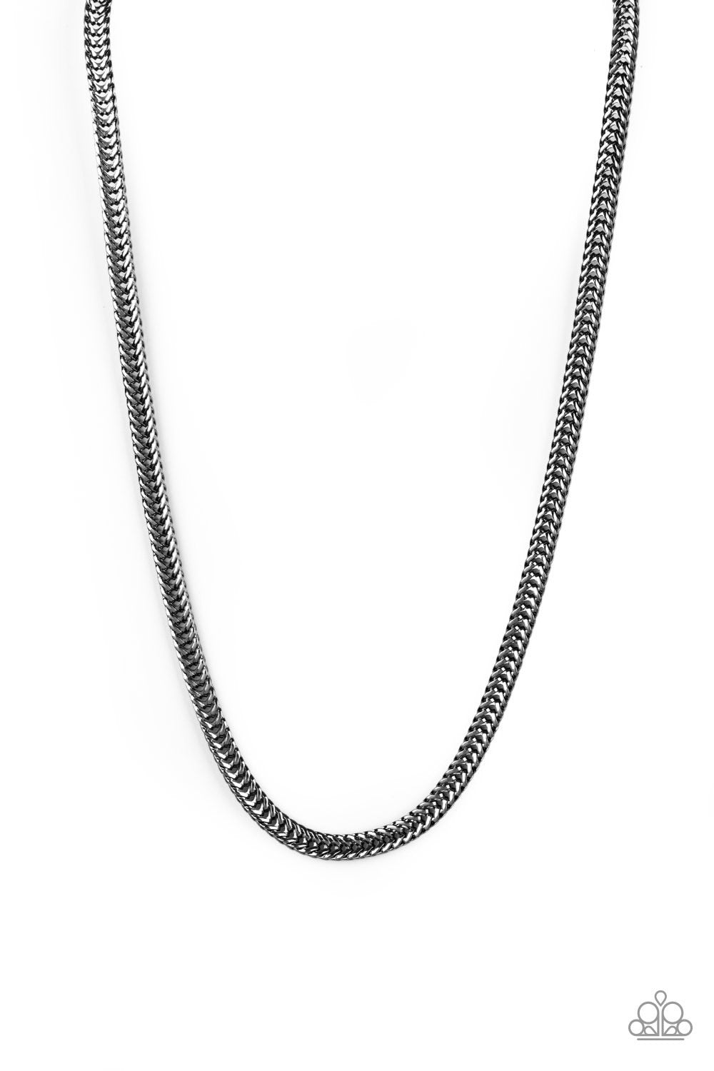 Paparazzi Necklaces Knockout King - Black Mens