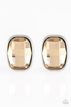 Load image into Gallery viewer, Paparazzi Earrings Incredibly Iconic - Brown
