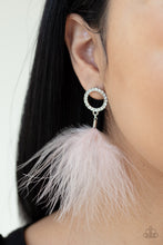 Load image into Gallery viewer, Paparazzi Earrings BOA Down - Pink
