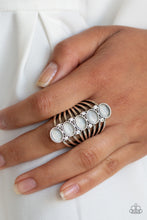 Load image into Gallery viewer, Paparazzi Ring BLING Your Heart Out - White
