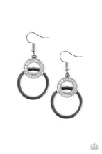 Load image into Gallery viewer, Paparazzi Earrings Regal Refinery - Black
