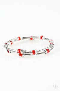 Paparazzi Bracelets Into Infinity - Red