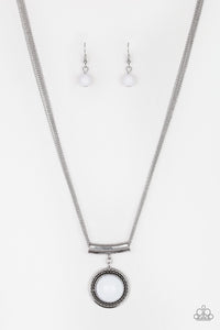 Paparazzi Necklaces Gypsy Gulf - White