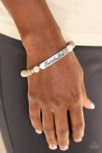 Load image into Gallery viewer, Paparazzi  Bracelets Keep The Trust - Brown
