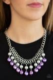Paparazzi Necklaces 5th Avenue Fleek Purple
