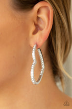 Load image into Gallery viewer, Paparazzi Earrings Heartbreaker - White
