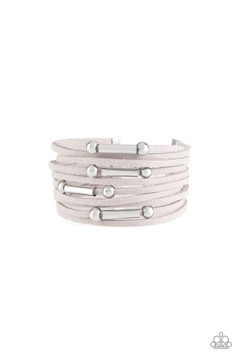 Paparazzi Bracelets Back To BACKPACKER - Silver