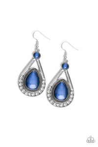 Paparazzi Earrings Pro Glow - Blue