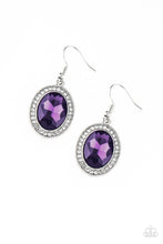 Load image into Gallery viewer, Paparazzi Earrings Only FAME In Town - Purple
