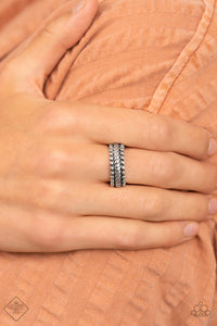 Ring: "Tangible Texture" (P4BA-SVXX-049DM)  Fashion Fix