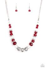 Load image into Gallery viewer, Paparazzi Necklaces Distracted by Dazzle - Red

