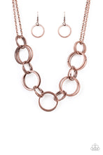 Load image into Gallery viewer, Paparazzi Necklaces Jump Into The Ring - Copper
