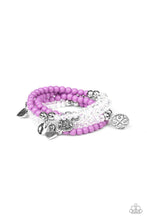 Load image into Gallery viewer, Prayerful stack purple
