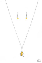 Load image into Gallery viewer, paparazzi necklace Tell Me A Love Story - Yellow
