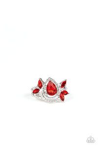 Paparazzi Rings Eden Elegance - Red