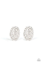 Load image into Gallery viewer, Paparazzi Earrings Daring Dazzle - White
