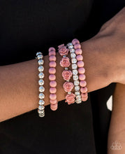 Load image into Gallery viewer, Paparazzi Bracelets Rose Garden Grandeur Pink bracelet
