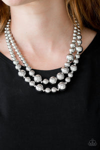 Paparazzi necklaces I Double Dare You - Silver