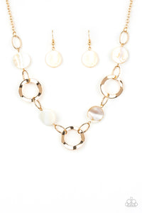 Paparazzi Necklaces Bermuda Bliss - Gold