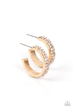 Load image into Gallery viewer, Paparazzi Earrings Positively Petite - Gold
