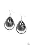 Load image into Gallery viewer, Paparazzi Earrings Famous Silver
