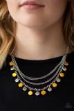 Load image into Gallery viewer, Paparazzi Necklaces Beach Flavor-yellow
