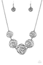 Load image into Gallery viewer, Paparazzi Necklaces Rosy Rosette - Black
