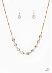 Paparazzi Necklaces Starlit Socials Gold